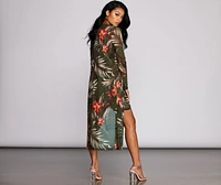 Tropical Getaway Duster