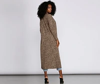 Fierce For Fall Duster