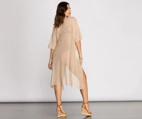 Don't Mesh With Me Kimono