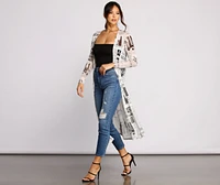 Read All About It Mesh Duster