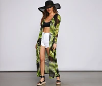 Dreaming Of Paradise Mesh Duster