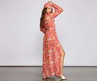Bohemian Dreams Paisley Print Duster
