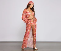 Bohemian Dreams Paisley Print Duster