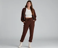 Trendsetting Babe Zip-Up Hoodie