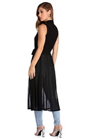 The Sheer Mesh Vest Duster