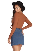 Get With Knit Crop Top
