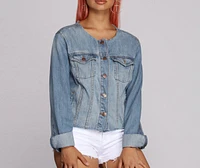 Edge It Up Denim Jacket
