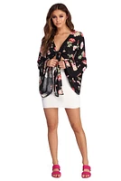 Ring Around Florals Top