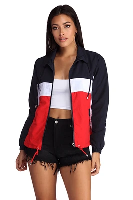 Next Level Color Block Jacket