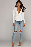 Working Girl Peplum Jacket