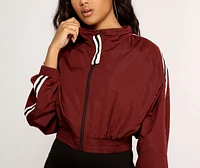 Cropped Sporty Jacket