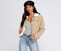 Cozy Feels Sherpa Jacket