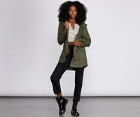 Fall Line Longline Anorak