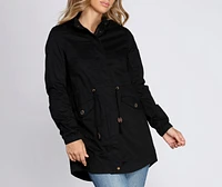 Fall Line Longline Anorak