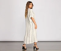 Sassy Stripes Kimono
