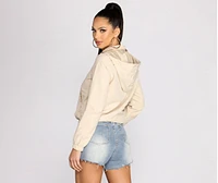 Effortless Everyday Zip Front Jacket
