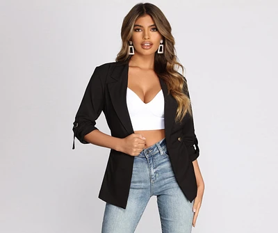 Major Boss Babe Belted Trench