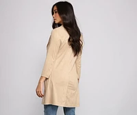 Another Level Faux Suede Blazer