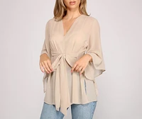 Chic Airy Chiffon Kimono
