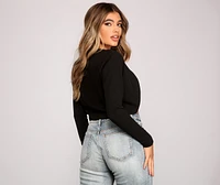 A Chic Moment Cropped Blazer