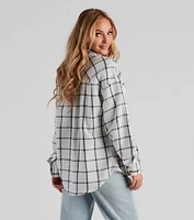 Chill Moment Plaid Shacket