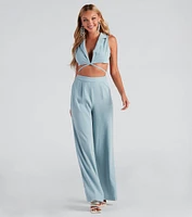 Structured And Chic Cropped Vest
