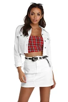 Denim Dreams Cropped Jacket