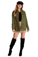 Hidden Snaps Jacket