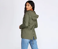 Hooded Out For An Adventure Anorak