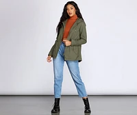 Hooded Out For An Adventure Anorak