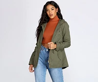 Hooded Out For An Adventure Anorak