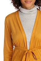 Stylin' Suede Belted Trench