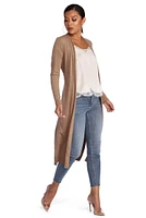 Stylin' Suede Belted Trench