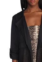 Making Moves Chiffon Duster