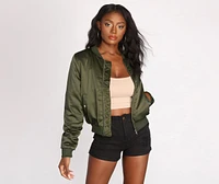 Bundle With Style Bomber Jacket