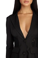 Touch Of Lace Trench Coat