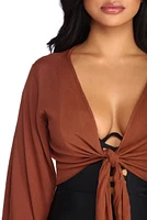 Sweet Ties Crop Top