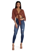 Sweet Ties Crop Top