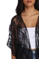 Flirty Lace Kimono