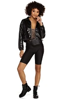 Zip It Up Bomber Jacket