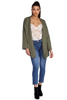 Adventure Awaits Hooded Anorak