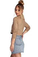 That's Our Moto Faux Suede Jacket