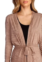 Keep It Chic Belted Trench