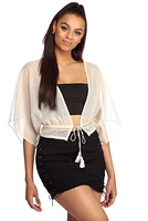 Sheer Elegance Kimono