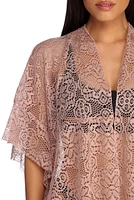 Ruffled Lace Kimono