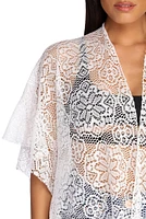 Ruffled Lace Kimono
