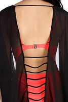 Sassy And Sheer Chiffon Kimono