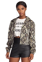 Cause A Scene Leopard Print Jacket