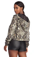 Cause A Scene Leopard Print Jacket