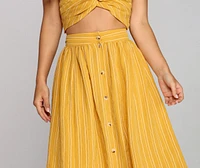 Getaway Today Midi Skirt